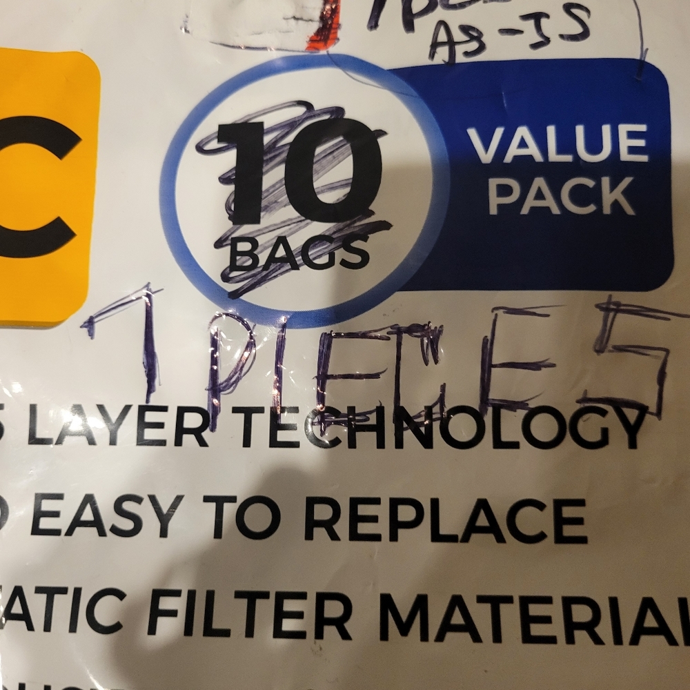 🔥🔥HP🔥🔥3-16-23🔥🔥HEPAVAC PREMIUM VACUUM BAGS Q/ C STYLE 7 PACK - Picture 3 of 3